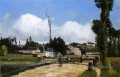 paysage avec usine 1867 Camille Pissarro